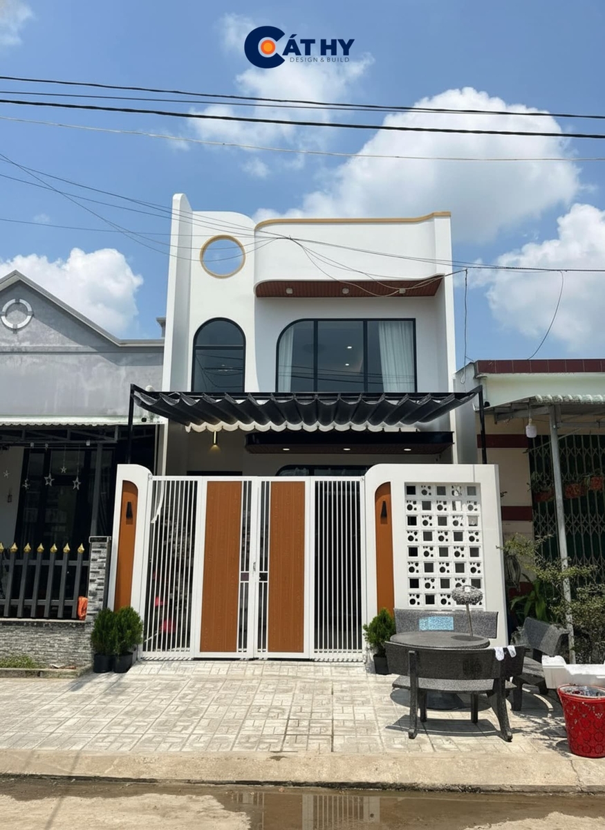 Nhà trệt lửng - 5x13m